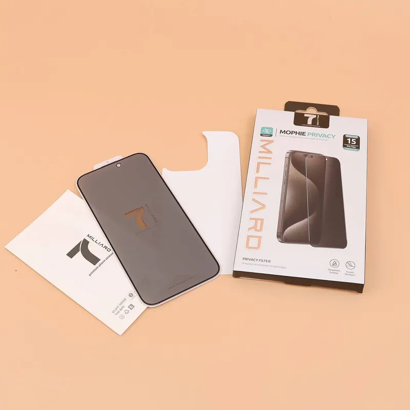 GLASS 7 MILLIARD MOPHIE PRIVACY IP15 PRO MAX 7MMGPY15PM