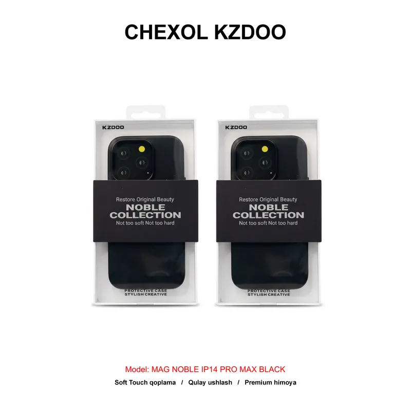 CHEXOL KZDOO MAG NOBLE IP14 PRO MAX BLACK
