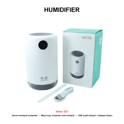HUMIDIFIER D21 WHITE