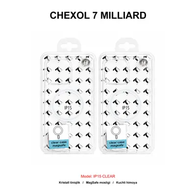 CHEXOL 7 MILLIARD MAGSAFE IP15 CLEAR