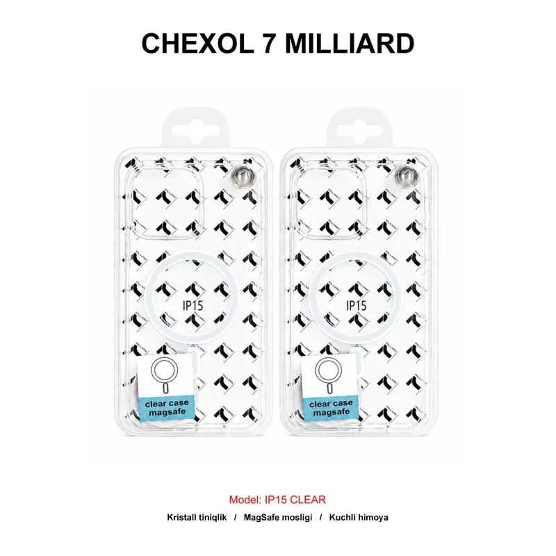 CHEXOL 7 MILLIARD MAGSAFE IP15 CLEAR