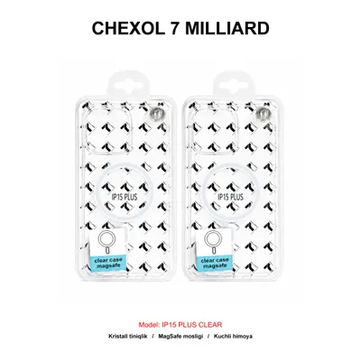 CHEXOL 7 MILLIARD MAGSAFE IP15 PLUS CLEAR