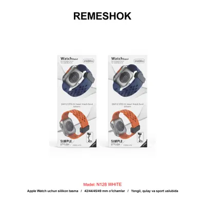REMESHOK 42-44-45mm N128 WHITE