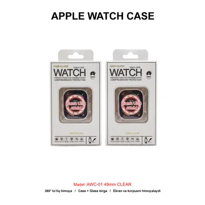APPLE WATCH CASE AWC-01 49mm CLEAR