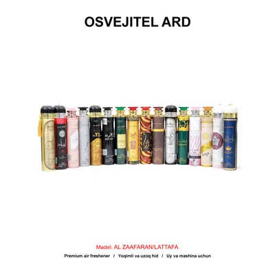 OSVEJITEL ARD AL ZAAFARAN/LATTAFA 300ML