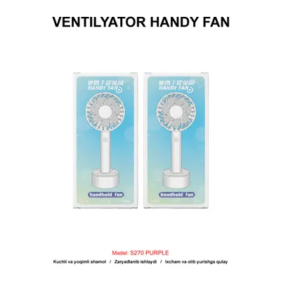 VENTILYATOR HANDY FAN S270 PURPLE