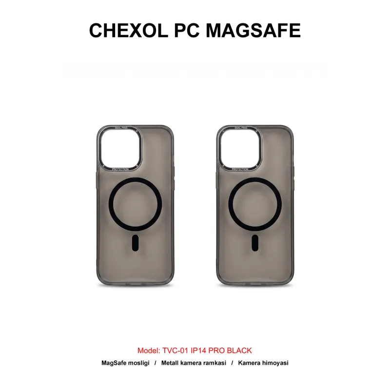 CHEXOL PC MAGSAFE TVC-01 IP14 PRO BLACK