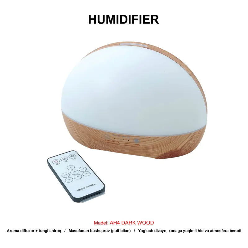 HUMIDIFIER AH4 DARK WOOD