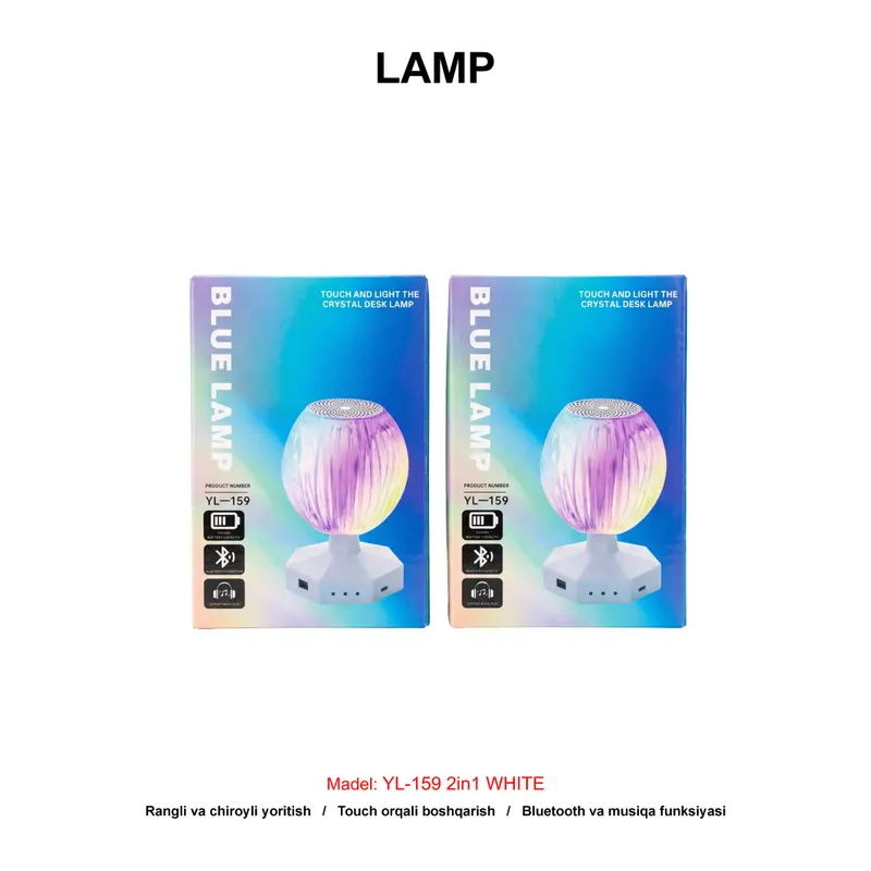 LAMP YL-159 2in1 WHITE