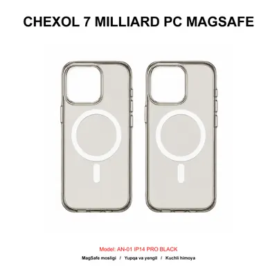 CHEXOL 7 MILLIARD PC MAGSAFE AN-01 IP14 PRO BLACK