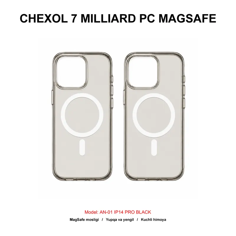CHEXOL 7 MILLIARD PC MAGSAFE AN-01 IP14 PRO BLACK