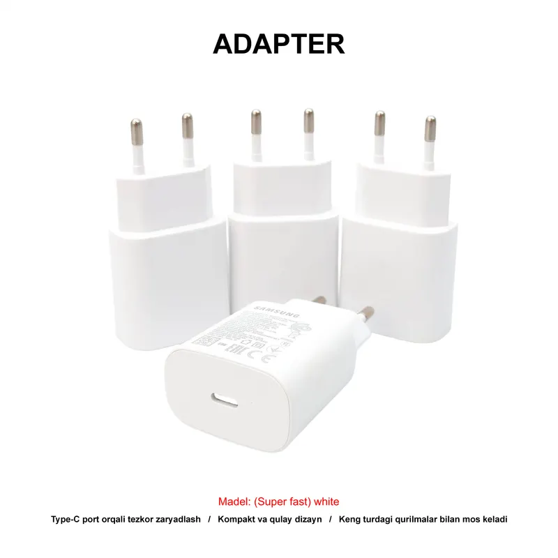 ADAPTER NOTE 10 (SUPER FAST) WHITE