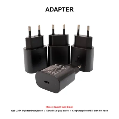 ADAPTER NOTE 10 (SUPER FAST) BLACK
