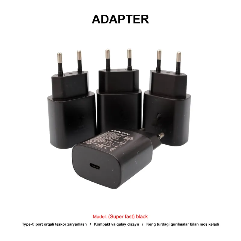 ADAPTER NOTE 10 (SUPER FAST) BLACK