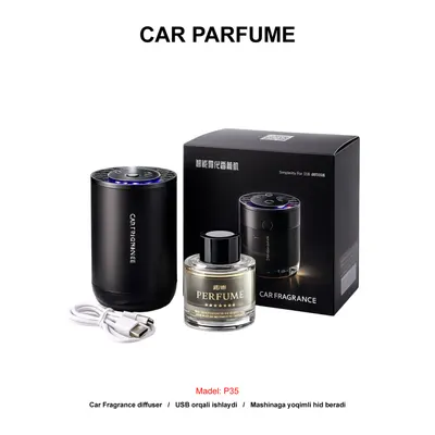 CAR PARFUME P35 BLACK