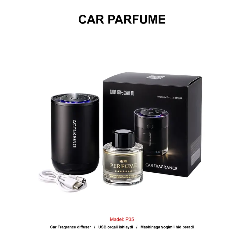 CAR PARFUME P35 BLACK