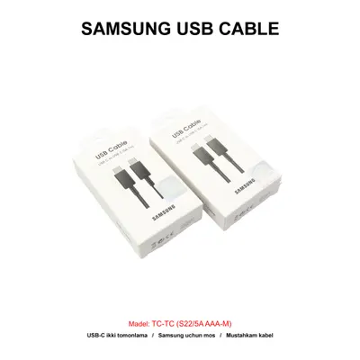 USB TC-TC (S22/5A AAA-M) BLACK