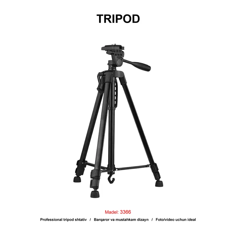 TRIPOD 3366 BLACK