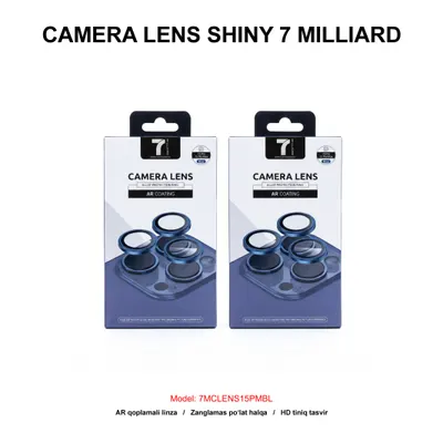 CAMERA LENS 7 MILLIARD 7MCLENS15PMBL IP15 PRO/PRO MAX BLUE
