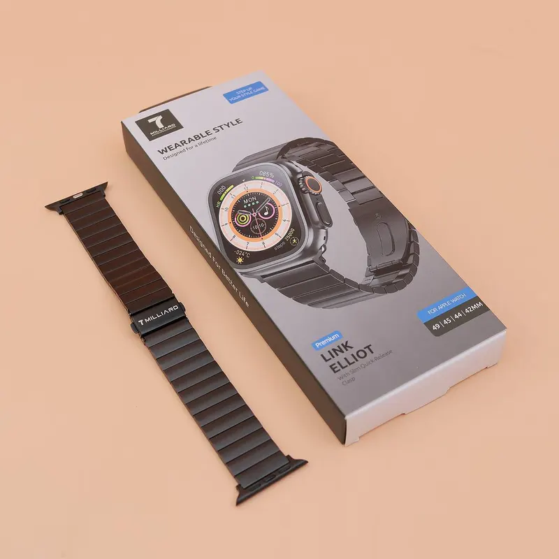 REMESHOK 42-44-45-49mm 7 MILLIARD LINK ELLIOT BLACK