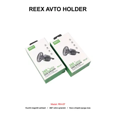 AVTO HOLDER REEX RH-07 BLACK