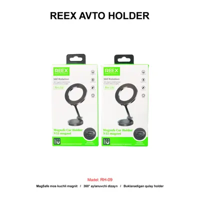 AVTO HOLDER REEX RH-09 BLACK