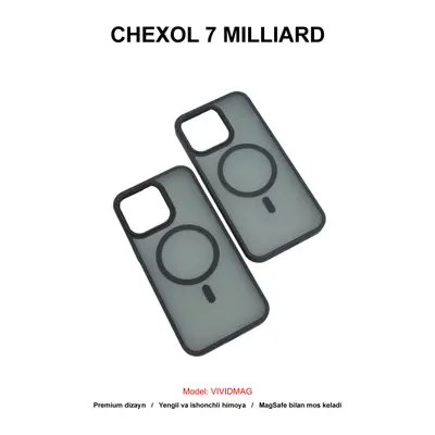 CHEXOL 7 MILLIARD INSIGHT MAGSAFE IP15 PRO MAX BLACK