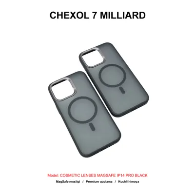 CHEXOL 7 MILLIARD COSMETIC LENSES MAGSAFE IP14 PRO BLACK