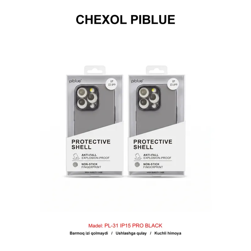 CHEXOL PIBLUE PL-31 IP15 PRO BLACK