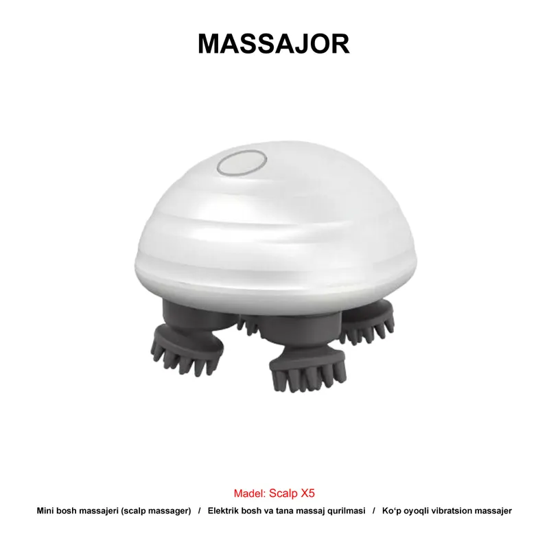 MASSAGER SCALP X5 WHITE