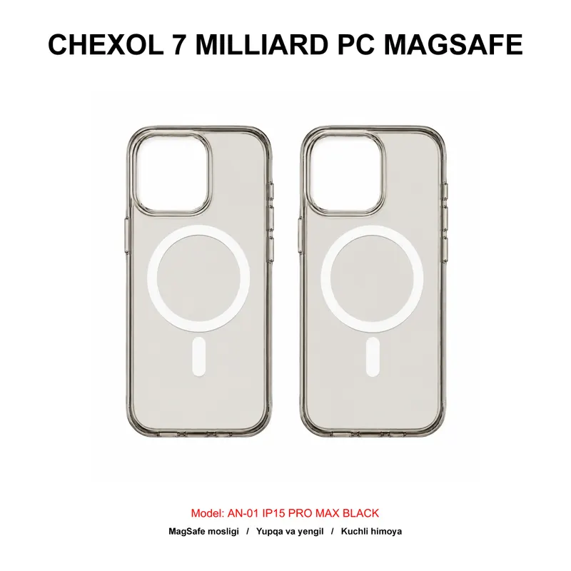 CHEXOL 7 MILLIARD PC MAGSAFE AN-01 IP15 PRO MAX BLACK