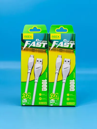 REEX USB CABLE RX-02M V8 WHITE