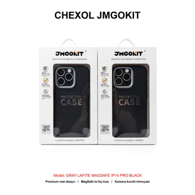 CHEXOL JMGOKIT GRAY LAFITE MAGSAFE IP14 PRO BLACK