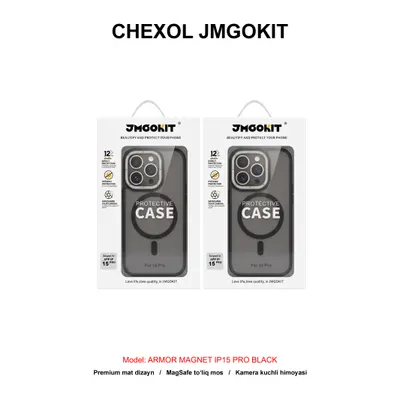 CHEXOL JMGOKIT ARMOR MAGNET IP15 PRO BLACK