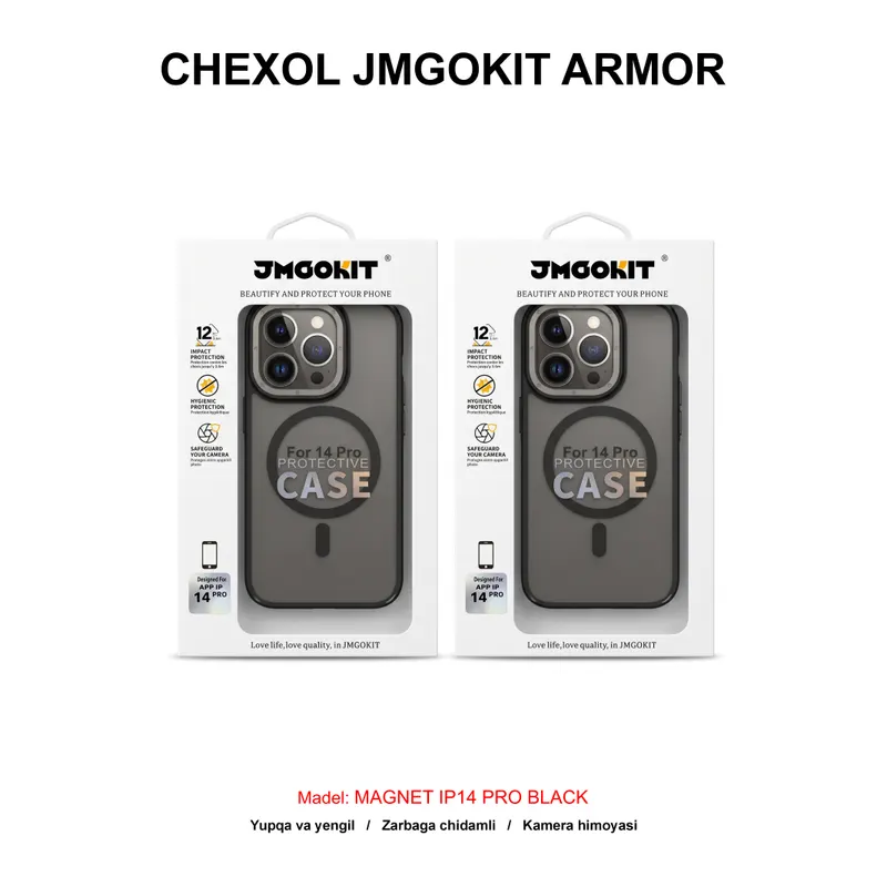 CHEXOL JMGOKIT ARMOR MAGNET IP14 PRO BLACK