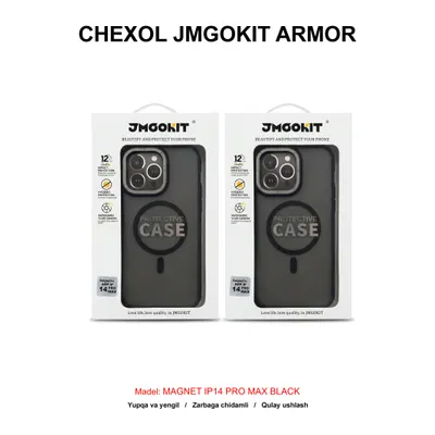 CHEXOL JMGOKIT ARMOR MAGNET IP14 PRO MAX BLACK
