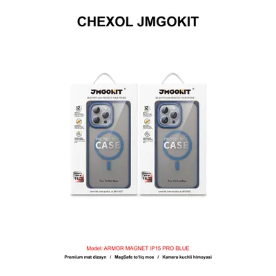 CHEXOL JMGOKIT ARMOR MAGNET IP15 PRO BLUE