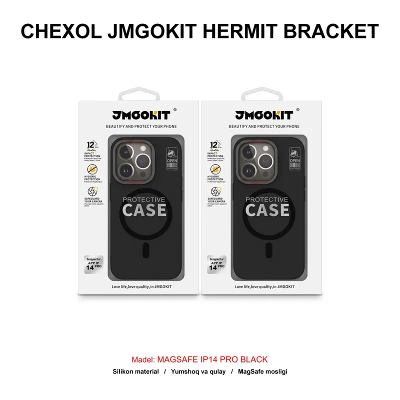 CHEXOL JMGOKIT HERMIT BRACKET MAGSAFE IP14 PRO BLACK