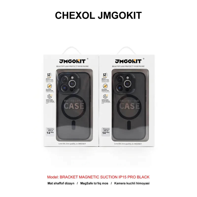 CHEXOL JMGOKIT BRACKET MAGNETIC SUCTION IP15 PRO BLACK