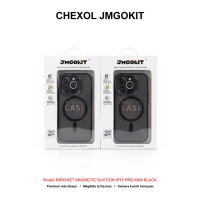CHEXOL JMGOKIT BRACKET MAGNETIC SUCTION IP15 PRO MAX BLACK