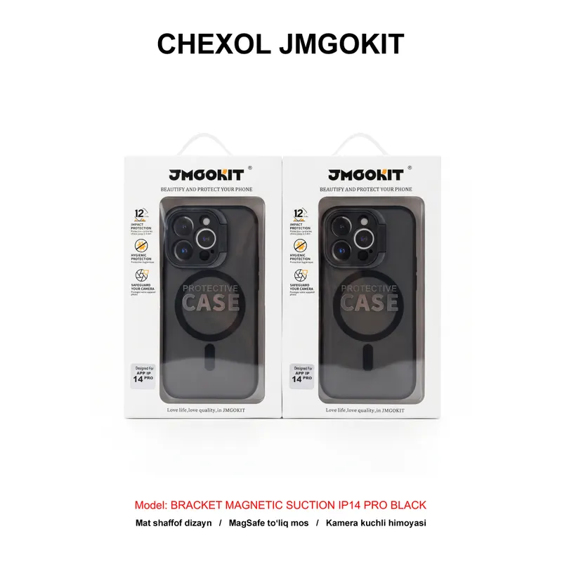 CHEXOL JMGOKIT BRACKET MAGNETIC SUCTION IP14 PRO BLACK