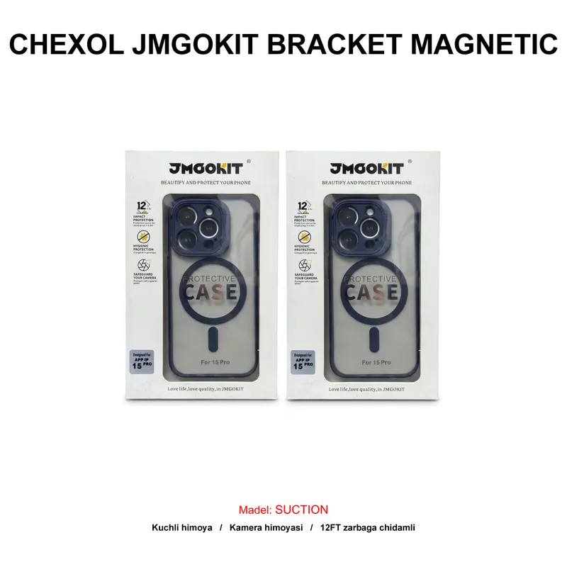 CHEXOL JMGOKIT BRACKET MAGNETIC SUCTION IP15 PRO BLUE