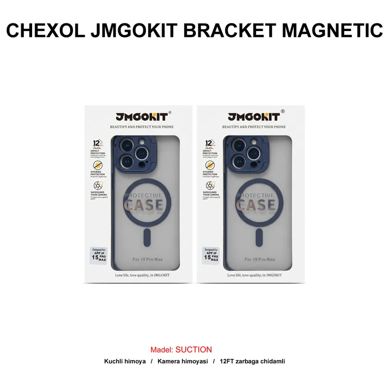 CHEXOL JMGOKIT BRACKET MAGNETIC SUCTION IP15 PRO MAX BLUE