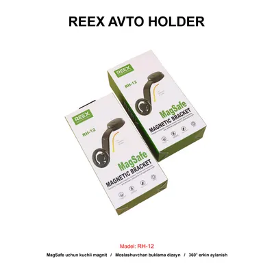 AVTO HOLDER REEX RH-12 BLACK