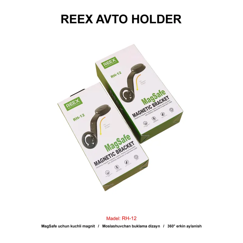 AVTO HOLDER REEX RH-12 BLACK