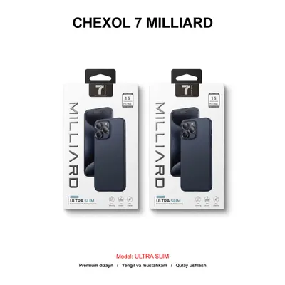 CHEXOL 7 MILLIARD ULTRA SLIM IP15 PRO MAX 7MUSC15PMBL BLUE