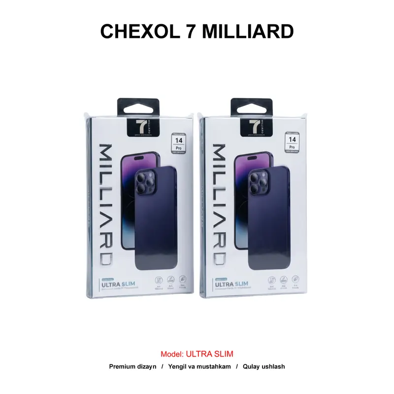 CHEXOL 7 MILLIARD ULTRA SLIM IP14 PRO 7MUSC14PPL PURPLE