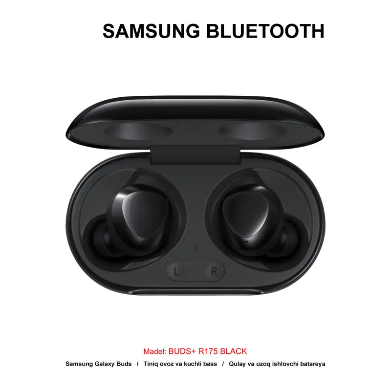 BLUETOOTH SAMSUNG BUDS+ R175 BLACK