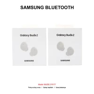 BLUETOOTH SAMSUNG BUDS 2 R177 WHITE