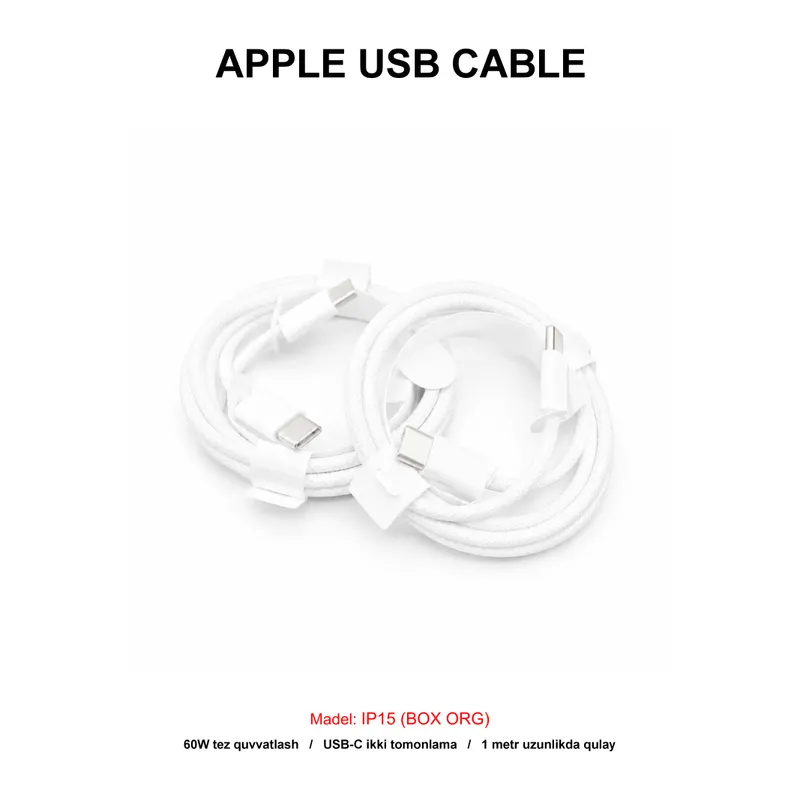 USB IP15 (BOX ORG) BEZ UPK WHITE